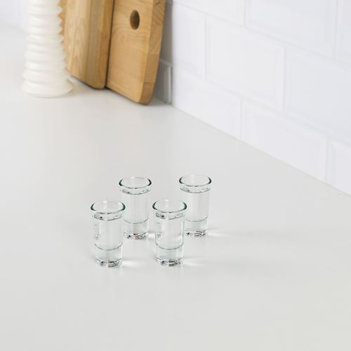 IKEA - FIGURERA, likör bardağı, cam, 2,5 cl