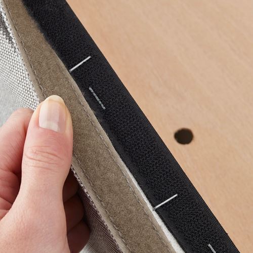 IKEA - HENRIKSDAL, yemek sandalyesi kılıfı, renksiz