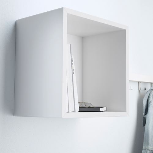 IKEA - EKET, wall-mounted shelving unit, white, 35x25x35 cm