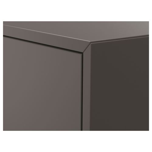 IKEA - EKET, cabinet with door, dark grey, 70x25x70 cm