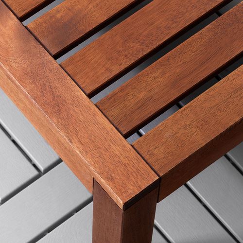 IKEA - APPLARÖ, pedestal table, brown, 63x63 cm