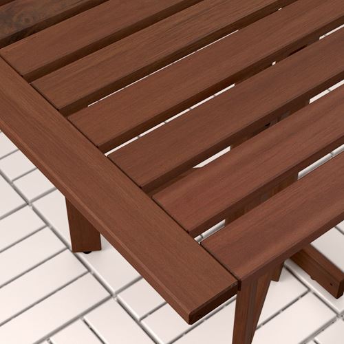 IKEA - APPLARÖ, katlanabilir masa, kahverengi, 80x56 cm