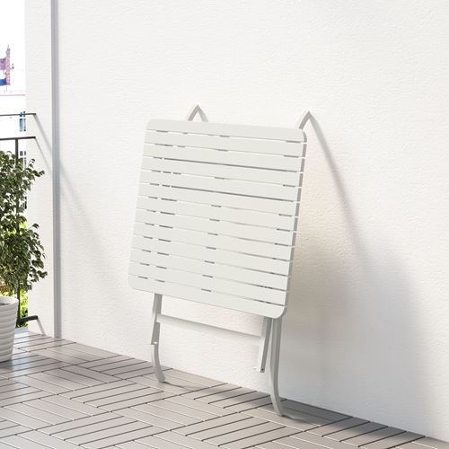 IKEA - MALARÖ, katlanabilir masa, beyaz, 80x62 cm