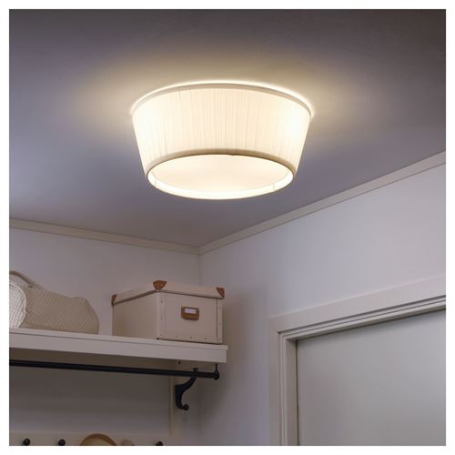 IKEA - ARSTID, ceiling lamp, white