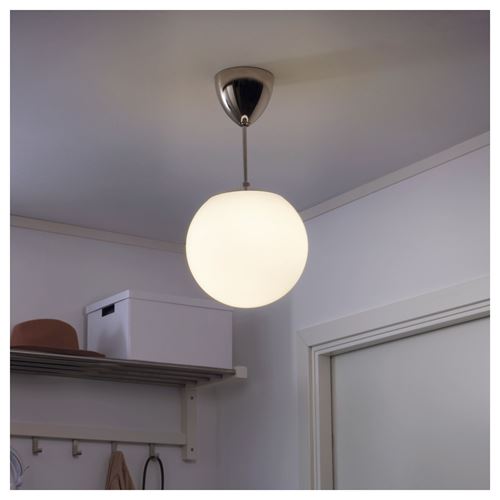 IKEA - HÖLJES, pendant lamp, white