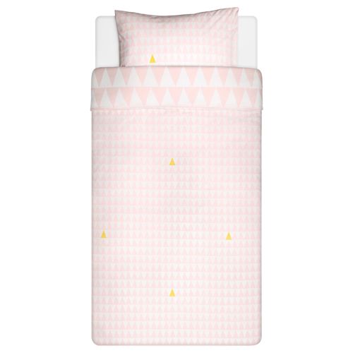IKEA - STILLSAMT, kids' bedding set, light pink, 150x200/50x60 cm