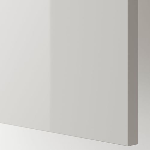 IKEA - RINGHULT, cover panel, high-gloss light grey, 62x80 cm