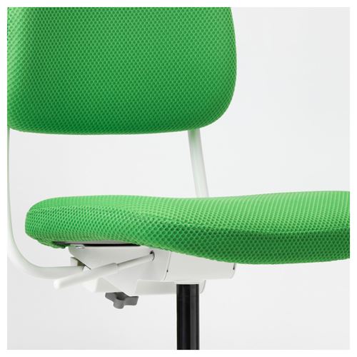 IKEA - VIMUND, çocuk çalışma sandalyesi, parlak yeşil