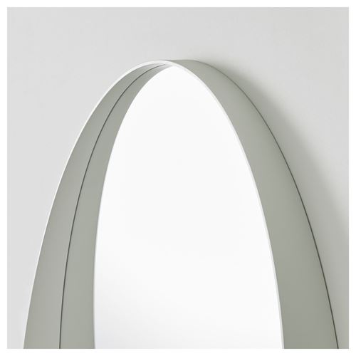 IKEA - ROTSUND, round mirror, white, 80 cm