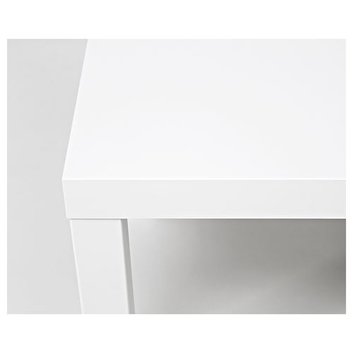 IKEA - LACK, nest of tables, black-white