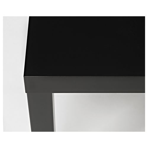IKEA - LACK, nest of tables, black-white