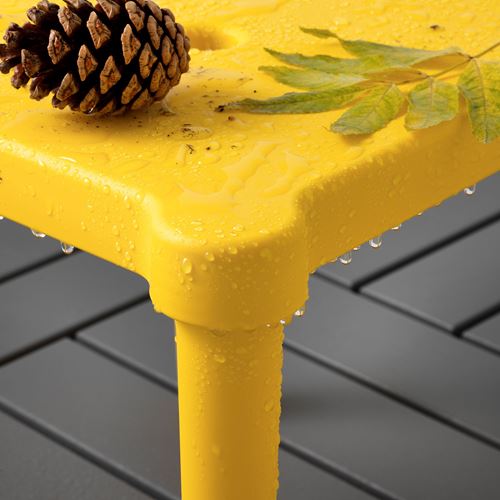 IKEA - UTTER, children's stool, yellow