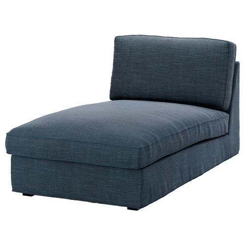 IKEA - KIVIK, cover for add-on chaise longue, hillared dark blue