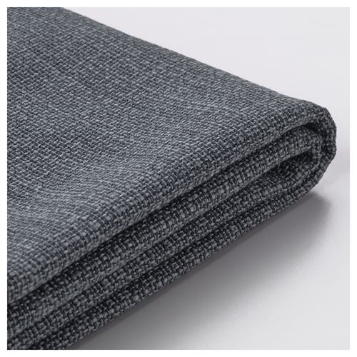 IKEA - VALLENTUNA, cover for back cushion, hillared dark grey