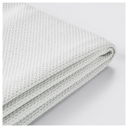 IKEA - FARLÖV, 3'lü kanepe kılıfı, flodafors beyaz