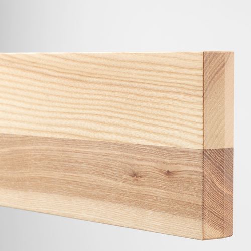 IKEA - TORHAMN, drawer front, natural ash, 80x10 cm
