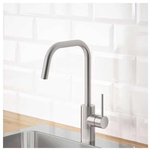 IKEA - ALMAREN, sink tap, metal color