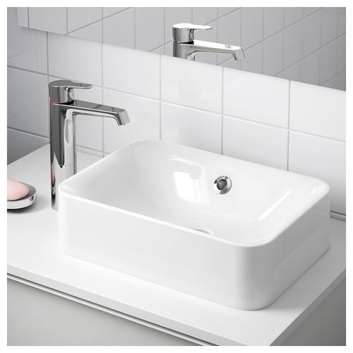 IKEA - HÖRVIK, wash-basin, white, 45x32 cm