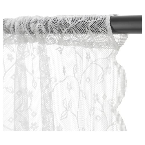 IKEA - LILLYANA, tül perde/2 kanat, beyaz, 145x300 cm