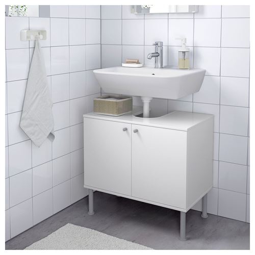 IKEA - FULLEN, wash-basin cabinet, white, 60x55 cm