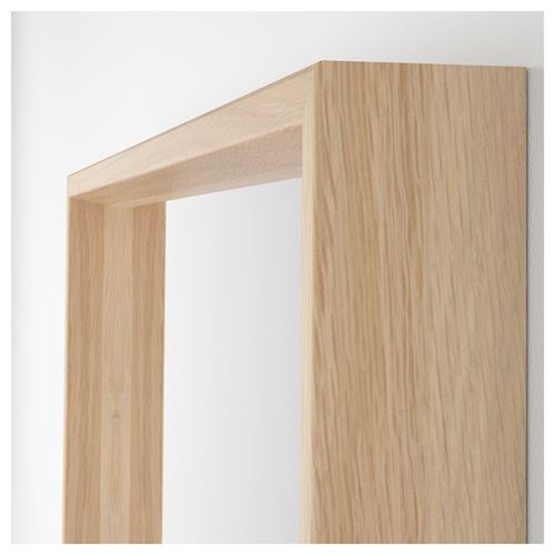 IKEA - NISSEDAL, cheval glass, white stained oak effect, 65x150 cm