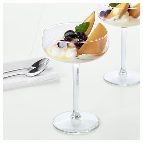 IKEA - STORHET, champagne glass, glass, 30 cl