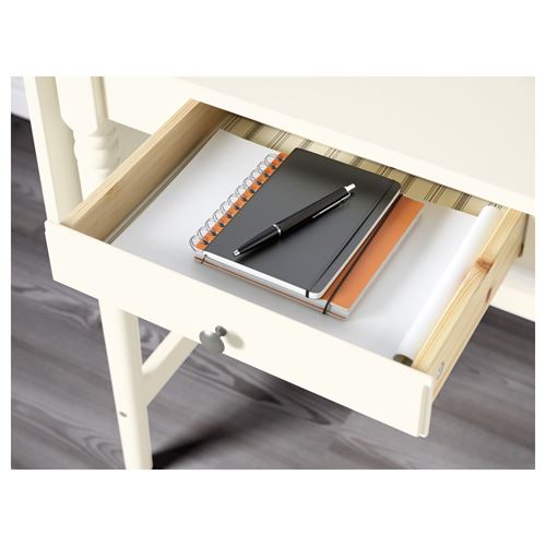 IKEA - INGATORP, desk, white, 73x50 cm