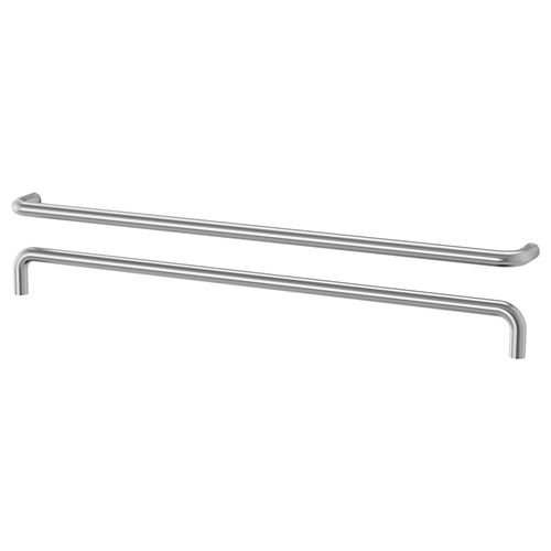 IKEA - BAGGANAS, handle, stainless steel, 335 mm