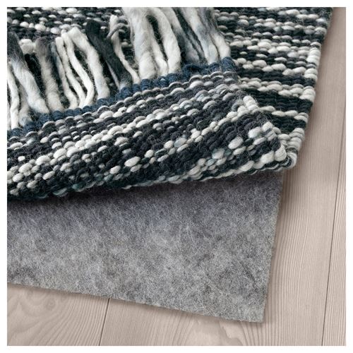 IKEA - KÖPENHAMN, handwoven rug, dark grey, 170x240 cm