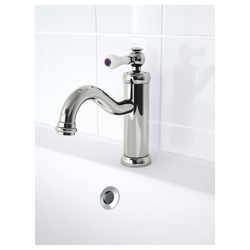 IKEA - HAMNSKAR, bath tap, chrome-plated, 19 cm