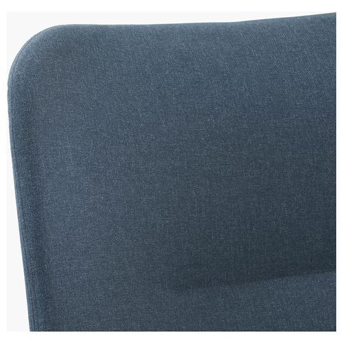 IKEA - VEDBO, wing chair, gunnared blue