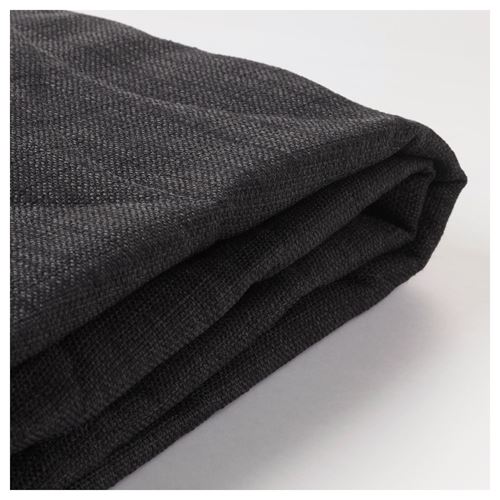 IKEA - NYHAMN, 3'lü yataklı kanepe kılıfı, skiftebo koyu gri