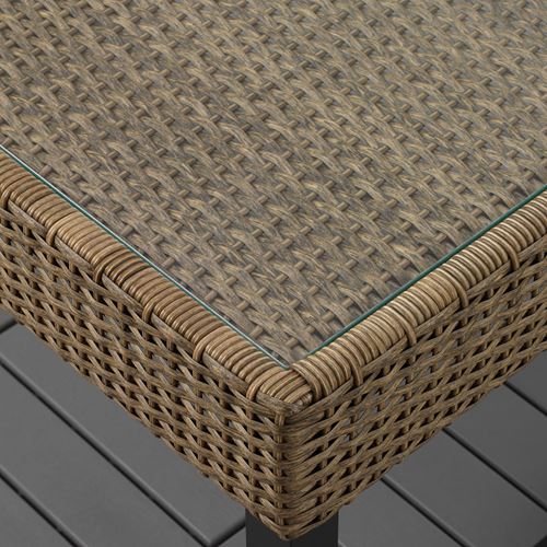 IKEA - SOLLERÖN, garden conversation set, brown