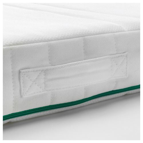 IKEA - NATTSMYG, mattress for extendable bed, white, 80x200 cm