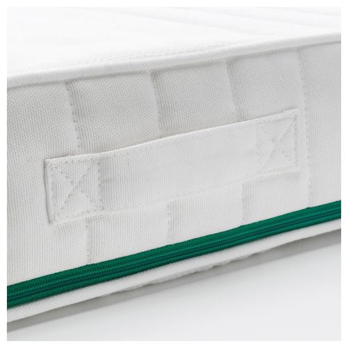 IKEA - ÖMSINT, uzayabilen çocuk yatağı, beyaz, 80x200 cm