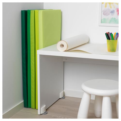 IKEA - PLUFSIG, katlanır jimnastik minderi, yeşil, 78x185 cm