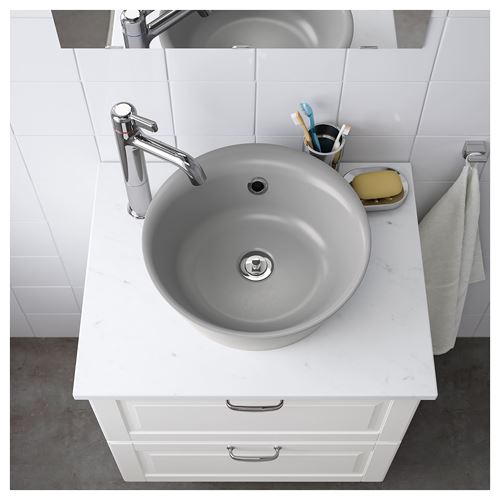 IKEA - KATTEVIK, lavabo, gri, 40 1x1 cm