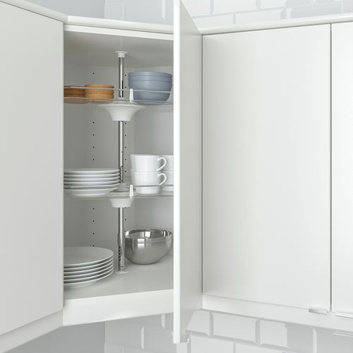 IKEA - UTRUSTA, corner wall cabinet shelf