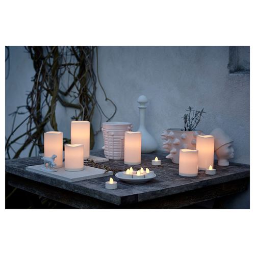 IKEA - GODAFTON, LED scented tealight, natural