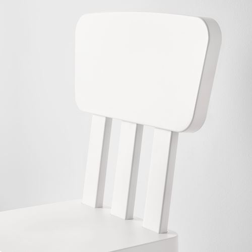 IKEA - MAMMUT, children's chair, white