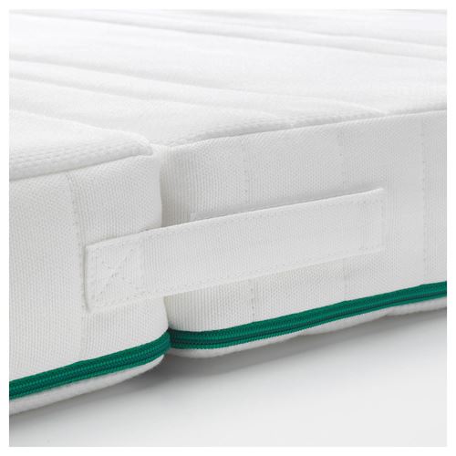 IKEA - NATTSMYG, mattress for extendable bed, white, 80x200 cm