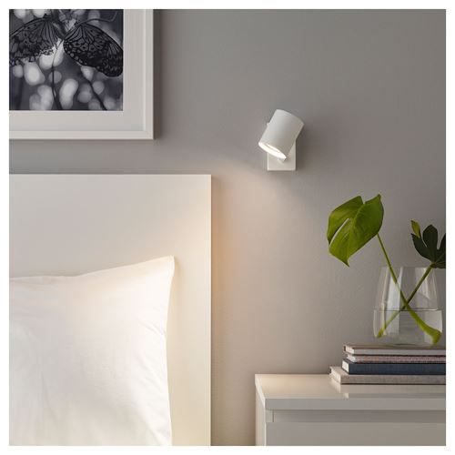 IKEA - NYMANE, wall lamp, white