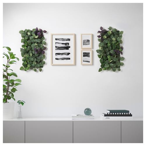 IKEA - FEJKA, yapay bitki, yeşil-lila, 26x26 cm