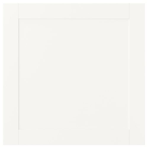 IKEA - SANNIDAL, wardrobe door, white, 60x60 cm