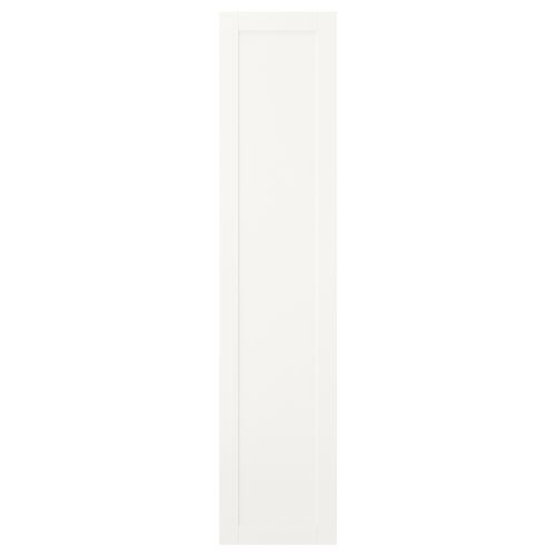 IKEA - SANNIDAL, wardrobe door, white, 40x180 cm