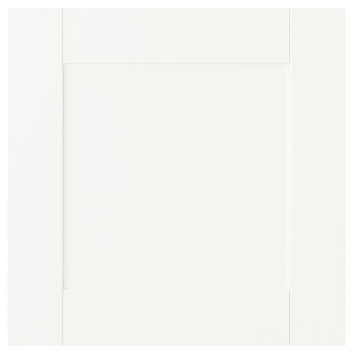 IKEA - SANNIDAL, wardrobe door, white, 40x40 cm