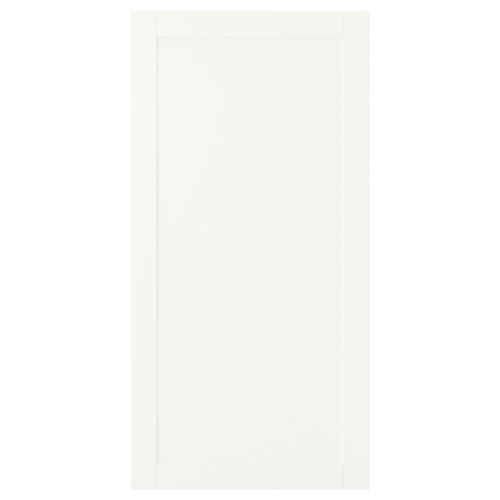 IKEA - SANNIDAL, wardrobe door, white, 60x120 cm