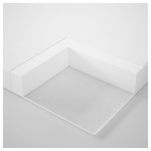 IKEA - PLUTTIG, mattress for cot, white, 60x120 cm