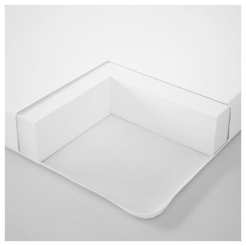 IKEA - PELLEPLUTT, mattress for cot, white, 60x120 cm