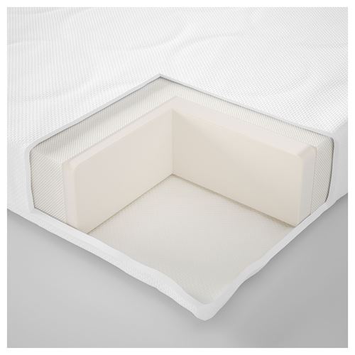 IKEA - SKÖNAST, mattress for cot, white, 60x120 cm